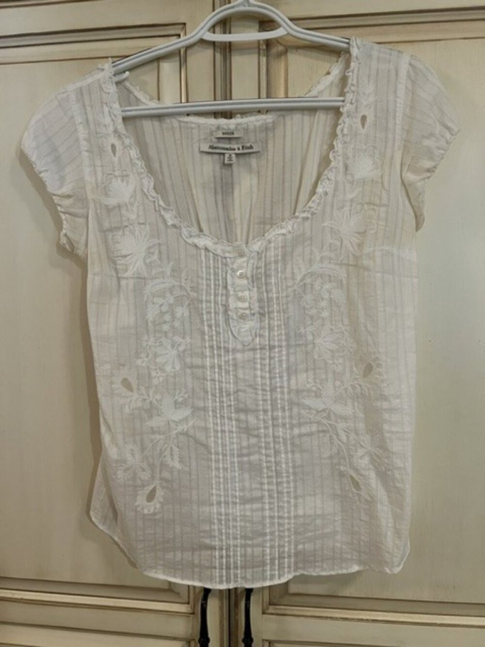Abercrombie & Fitch Embroidered Blouse